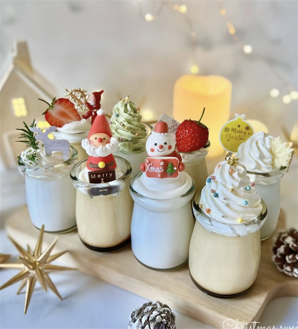 山東玻璃布丁杯